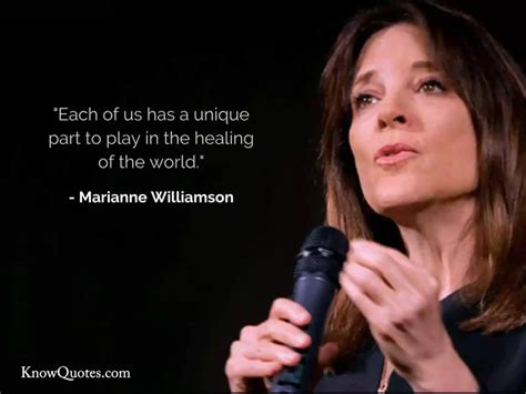 Marianne Williamson Quotes | KnowQuotes.com