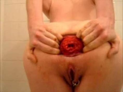 Amazing French Milf Solo Stretched Rectal Prolapse Prolapse Ass