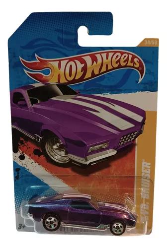 Hot Wheels Blvd Bruiser Morado Mlc MercadoLibre