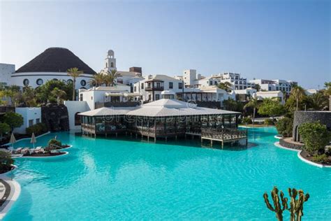 Hotel Volcan Lanzarote at Night Editorial Photography - Image of ...