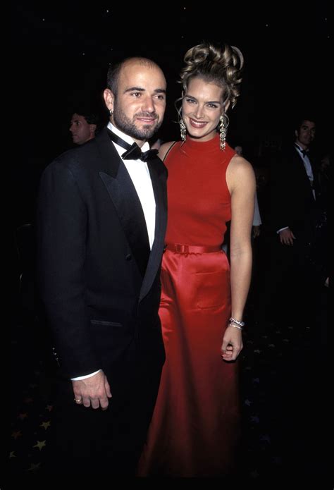 Brooke Shields And Andre Agassi