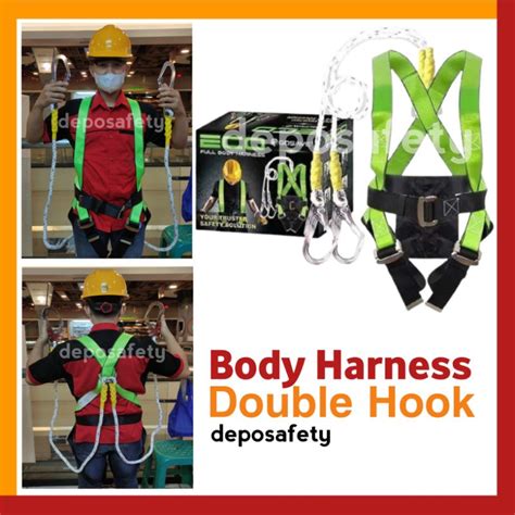 Full Body Harness Eco Double Big Hook Gosave Shopee Philippines