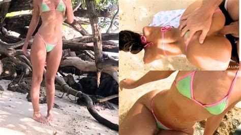 I Am Still Dreaming Hot Beach Bikini Girl Poses Before Sex Creampie Under Mango Tree Xxx