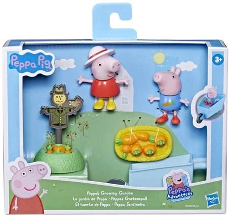 Pipsa Possu Kasvimaa Leikkisetti Peppa Pig Vaatteet Lelut Ja