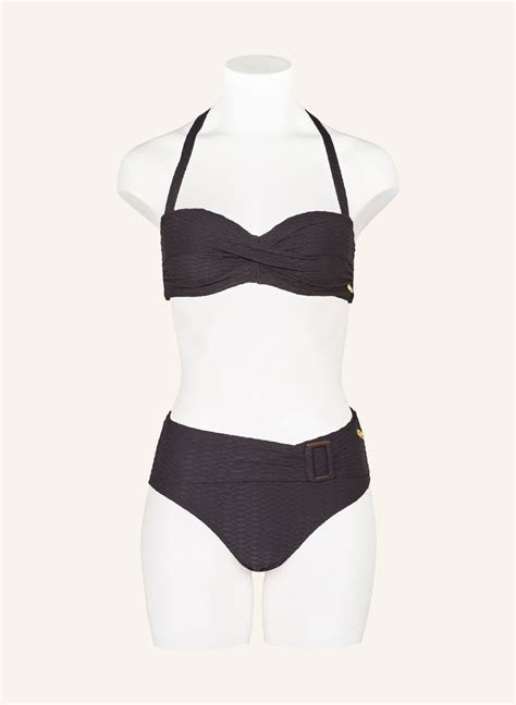 Ten Cate B Gel Bikini Top In Schwarz