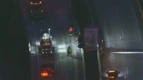 Ups Truck Dangles Off Bridge On I 90 In Indiana Fox 32 Chicago