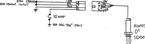 Chevy 4 Wire O2 Sensor Wiring Diagram