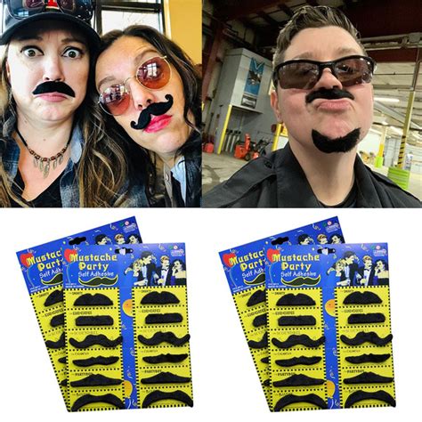 Halloween Cosplay Fake Mustache Funny Moustache Party Decor Costume ...