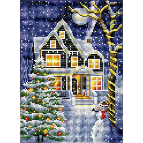 Diamond Dotz® Christmas Night Diamond Painting Kit Michaels