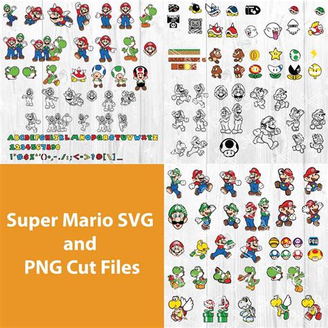 Super Mario Bros Nintendo Svg Cricut Eps Svg Pdf Png File The Best Porn Website