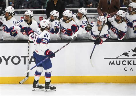 Knight has 2 goals, assist as US beats Canada again, 4-2 | AP News