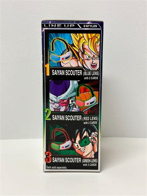 Bandai Official Dragon Ball Z Scouter 3 Green Lens Version W Sound