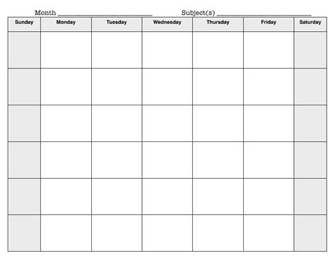 Weekly Calendar Template Download Printable Pdf Templateroller