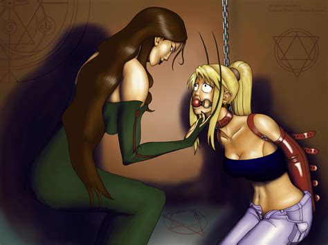 Lust And Winry By DarthWoo Hentai Foundry