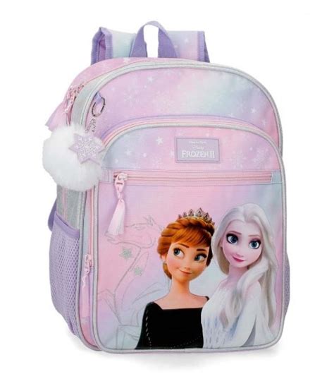 Mochila Escolar adap trolley 38cm Frozen 2 Frosted Light Loja da Criança