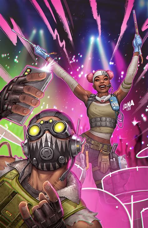 David Nakayama Apex Legends Octane And Lifeline