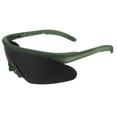 SWISS EYE RAPTOR PRO Tactical Glasses 3 Lenses OLIVE Army Surplus