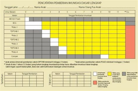 5 Imunisasi Dasar Lengkap Yang Perlu Bunda Ketahui