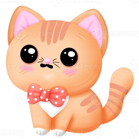 Cute Cartoon Cat 47395448 Png