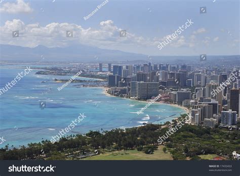 Honolulu Skyline Capital Hawaii Stock Photo 17433433 Shutterstock