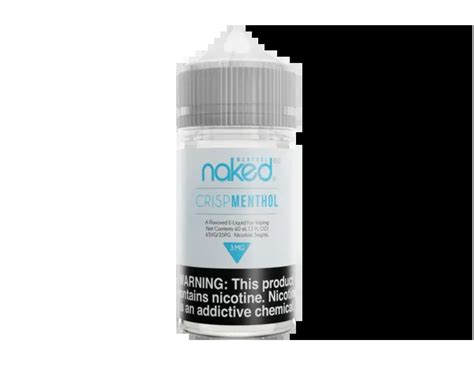 Naked 100 Menthol Crisp Menthol EJuice 60ml Online Store Vape Royalty