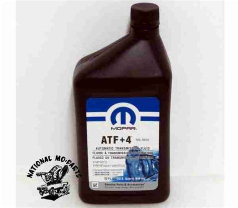 ATF+4 Synthetic Automatic Transmission Fluid, 32 FL OZ-Mopar – National ...