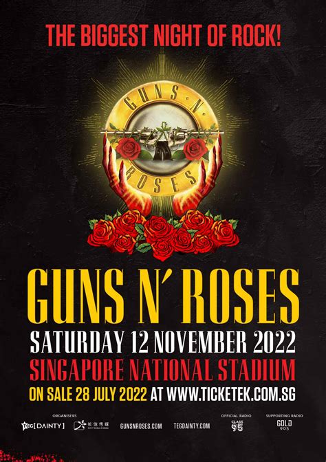 Secure Tickets for Upcoming Guns N' Roses Tour Dates 6