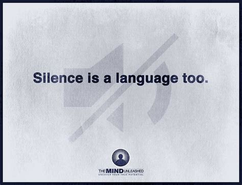 silence is a language too | Wise words, Affirmations, Words