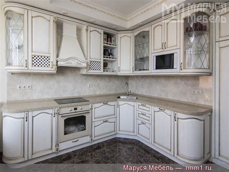 Классическая белая кухня — Фабрика «Маруся Мебель»