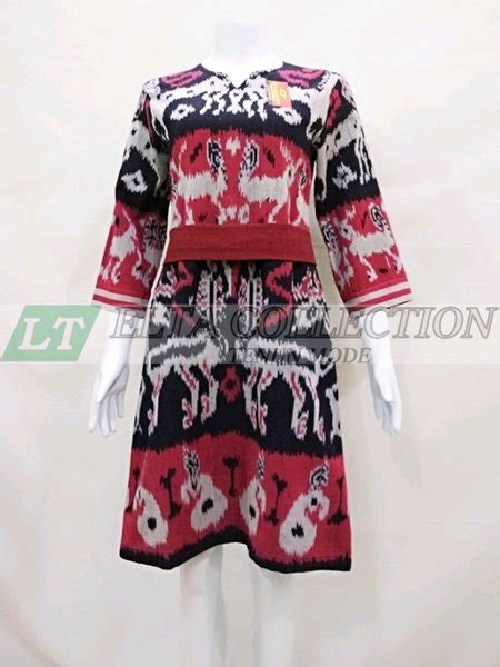 Jual Dress Motive Sumba Tenun Ikat Di Lapak Elta Collection Bukalapak