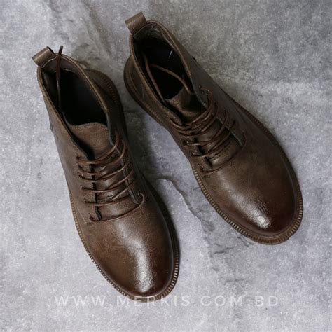 High Ankle Boots For Men At The Best Price In Bangladesh Merkis