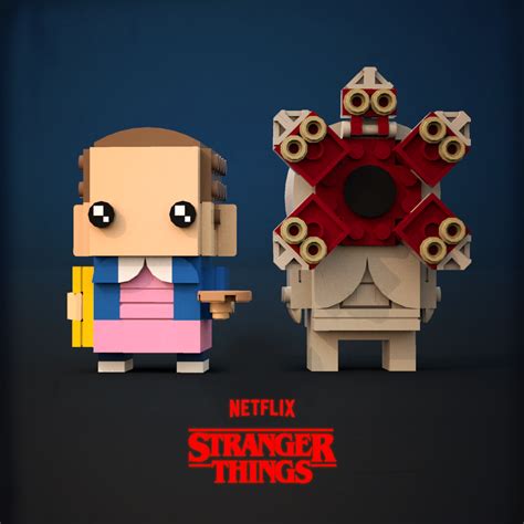 Brickheadz Eleven And Demogorgon Rlego