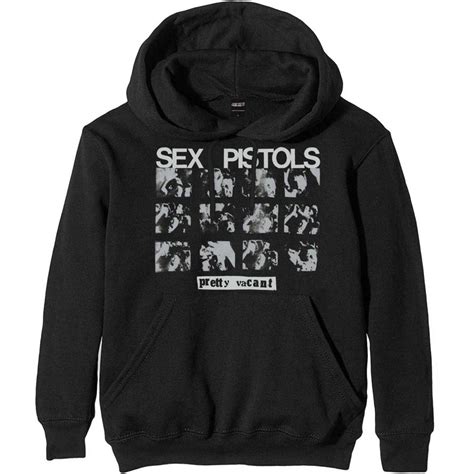 セックスピストルズ Sex Pistols オフィシャル商品 ユニセックス Pretty Vacant パーカー プルオーバー フード付