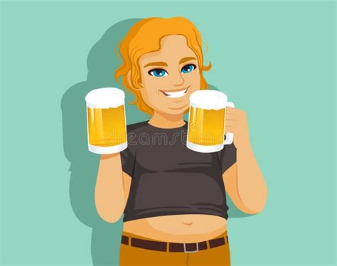 Man Drinking Beer Beer Belly Stock Illustrations 44 Man Drinking Beer