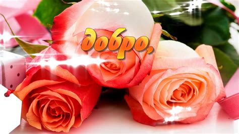 Доброе утро! ️Так хочется, чтоб было вам тепло... ️ Музыкальное ...