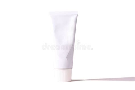 White Tube Pack Of Cream Stock Image Image Of Health 112821617