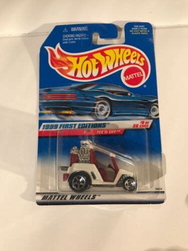 Hot Wheels Teed Off First Editions Cards Golf Cart PC