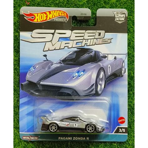 Hot Wheels Pagani Zonda R Speed Machine Shopee Malaysia