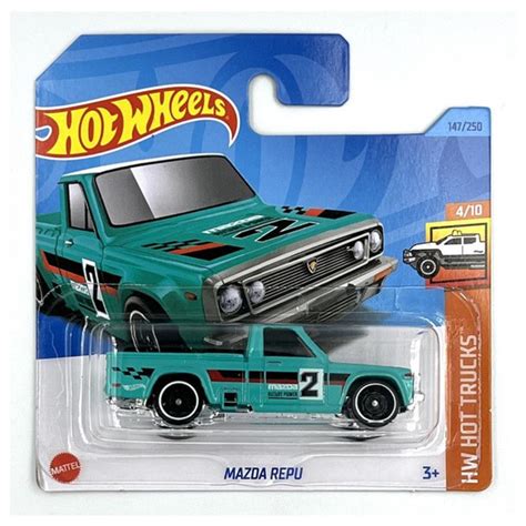 Игрушечная машинка Hot Wheels коллекция HW HOT TRUCKS модель MAZDA REPU масштаб 1 64