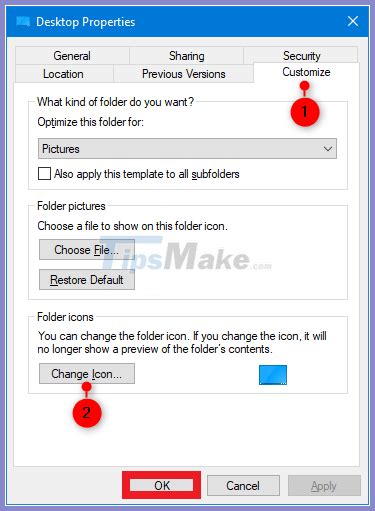 How To Change Or Restore Desktop Folder Icon In Windows Tipsmake