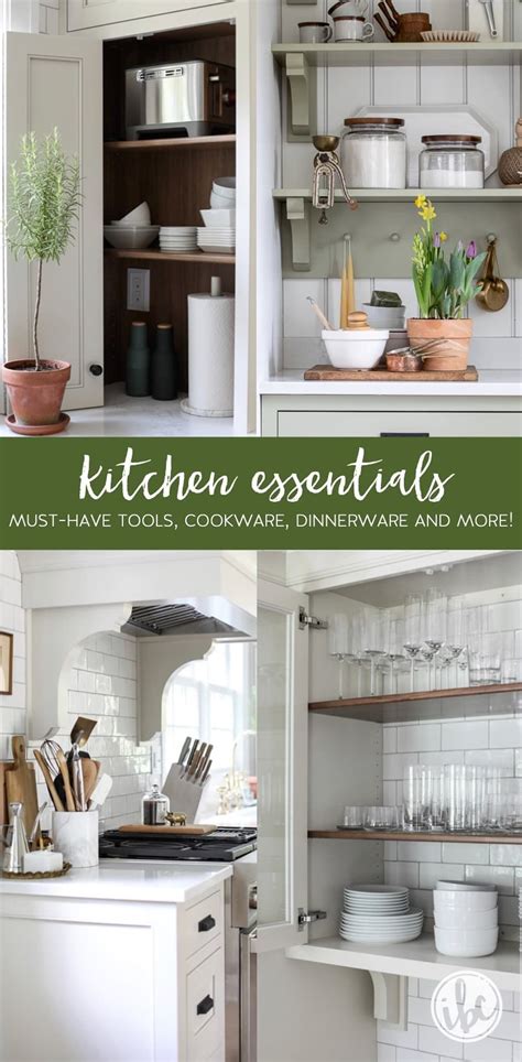 Ultimate List Of Kitchen Essentials Must Haves For Your Kitchen