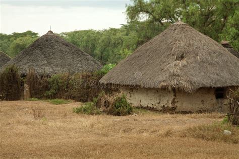 African Hut In Ethiopia Stock Photo Image Of World Home