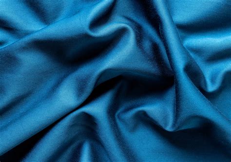 blue fabric