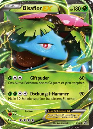 Bisaflor Wert Bild K Nstler Seltenheit Pokemonkarte De