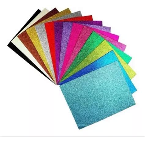 Foamy Diamantado Tamaño Carta 5 Pz Con 5 Colores Surtidos MercadoLibre