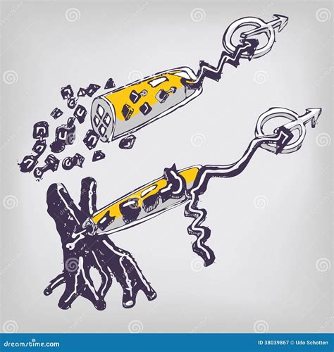 Drawing Biochemistry Royalty Free Stock Photography Image 38039867