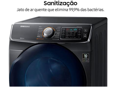 Secadora De Roupa A Gas - Secadora de Roupas Samsung a Gás 18Kg - DV15K6500GV - Secadora de ...