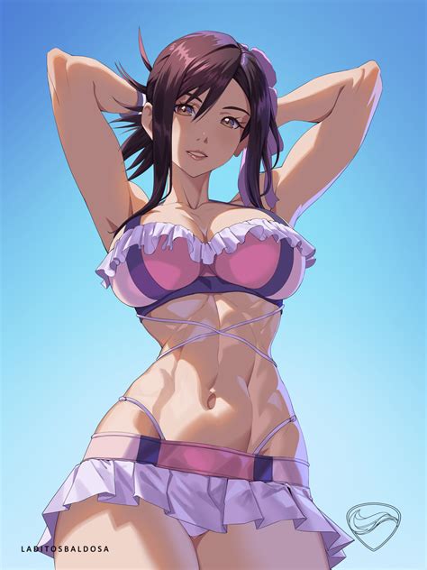 Tifa Bikini Swimsuit By LADITOSBALDOSA Hentai Foundry