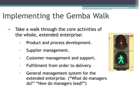 Ppt The Gemba Walk Powerpoint Presentation Free Download Id533780