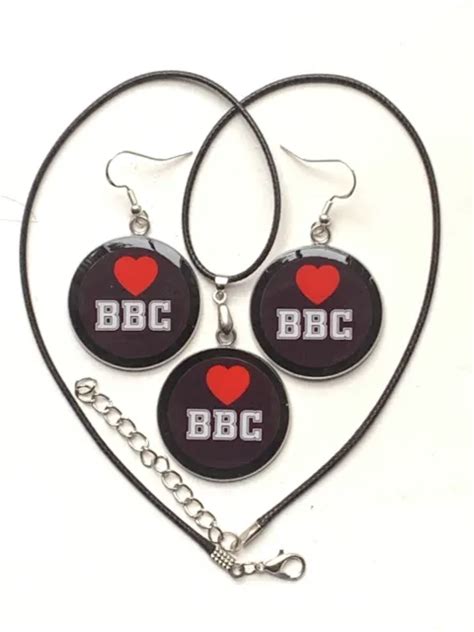 VALENTINES DAY GIFT BBC Pendant And Earring Set Hot Sexy Wife Slut